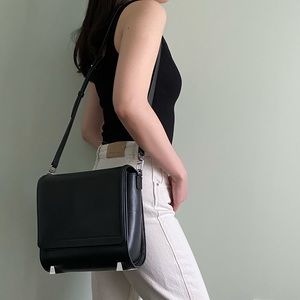 Alexander Wang Leather Chastity Messenger Bag